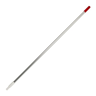 123375: Manche en aluminium avec filet - 150 cm - ROUGE
