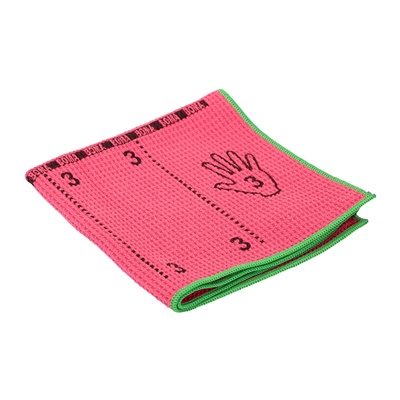 342390: Chiffon microfibre Greenspeed Original Heavy avec impression technique de pliage - 40 x 40 cm - ROUGE