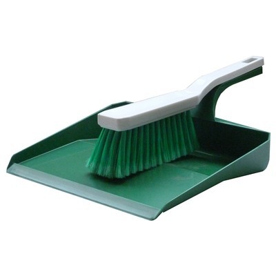 612384G: Balayette + pelle à poussière Boma - VERT