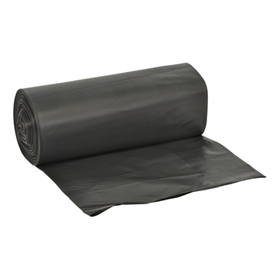 625703: Sac HD - 90 x 120 cm - T40 - 195 l - GRIS - rouleau 25 pièces