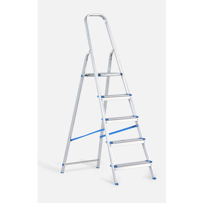 666305: Escabeau ménager Excelsior 4 + 1 marches - 103 cm - 5 kg