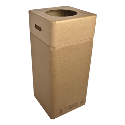 750281: Bomabin Select Cardboard - 110 l - couvercle à grande ouverture ronde