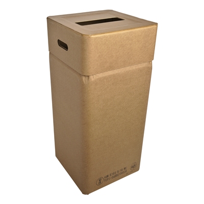 750283: Bomabin Select Cardboard - 110 l - couvercle à ouverture rectangulaire