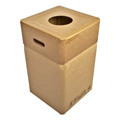 750285: Bomabin Select Cardboard - 82 l - couvercle à ouverture ronde étroite