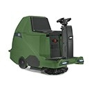 Balayeuses Autoportées, Trémie À Vidage Manuel